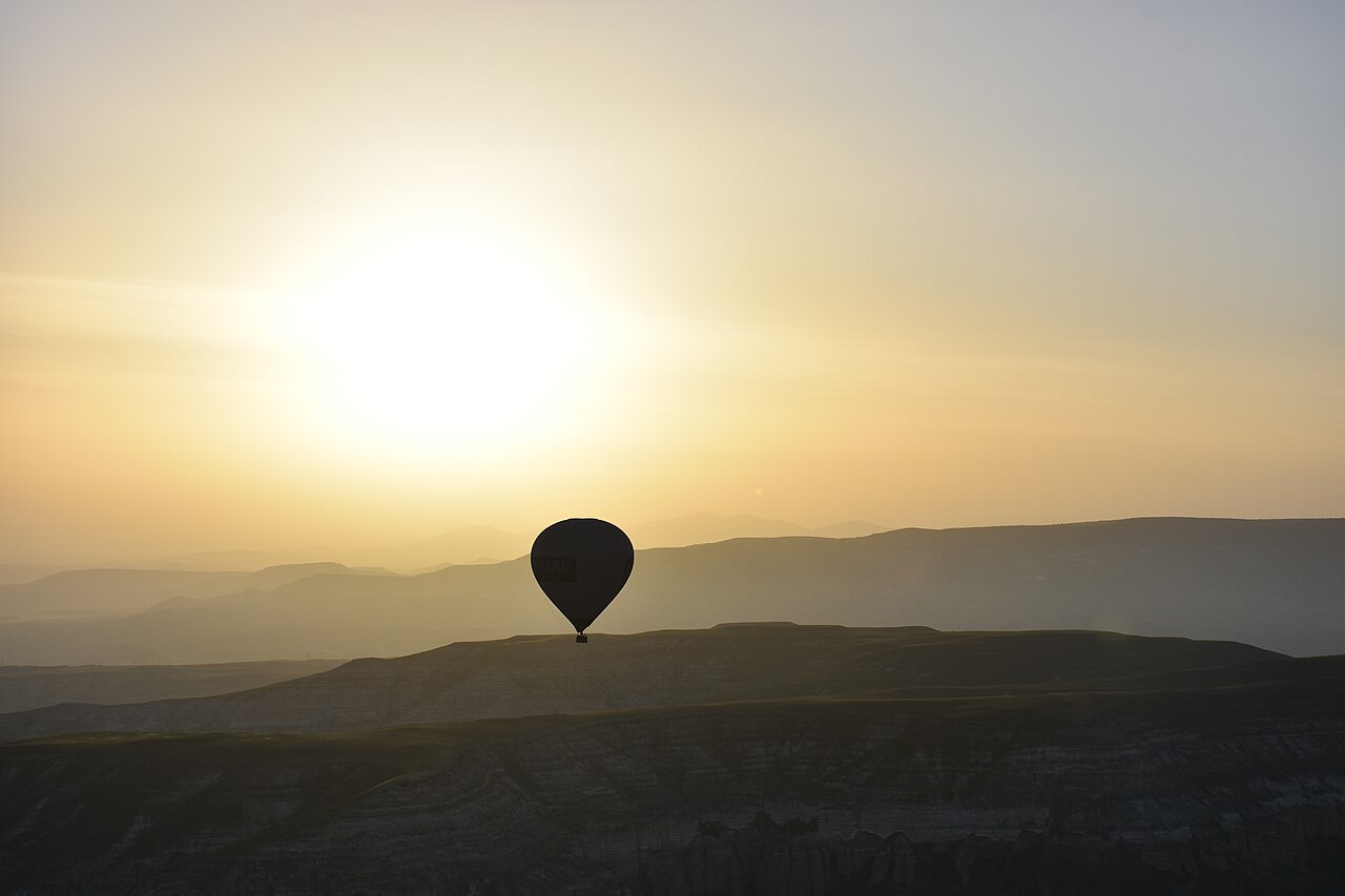 Balloon over Cappadocia