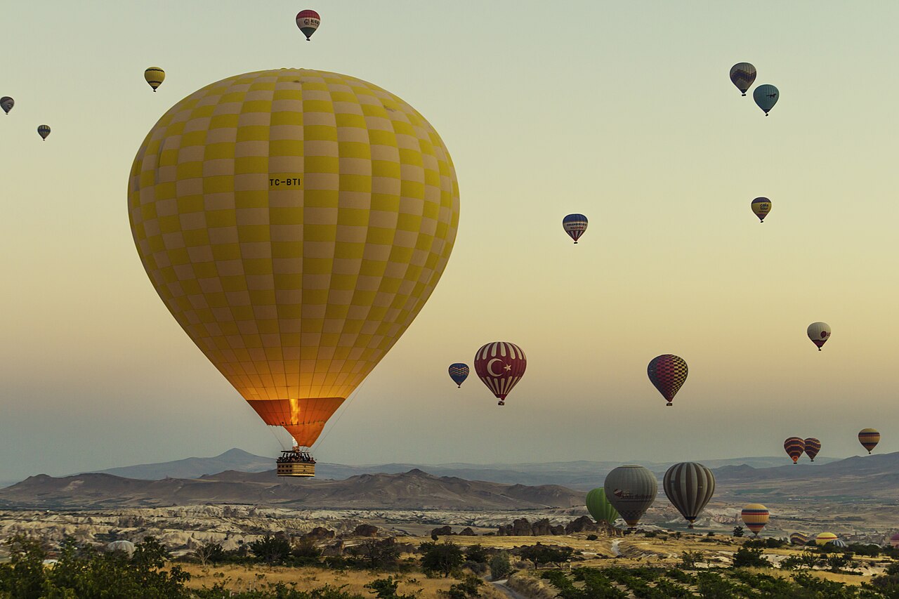 Balloons over Göreme
